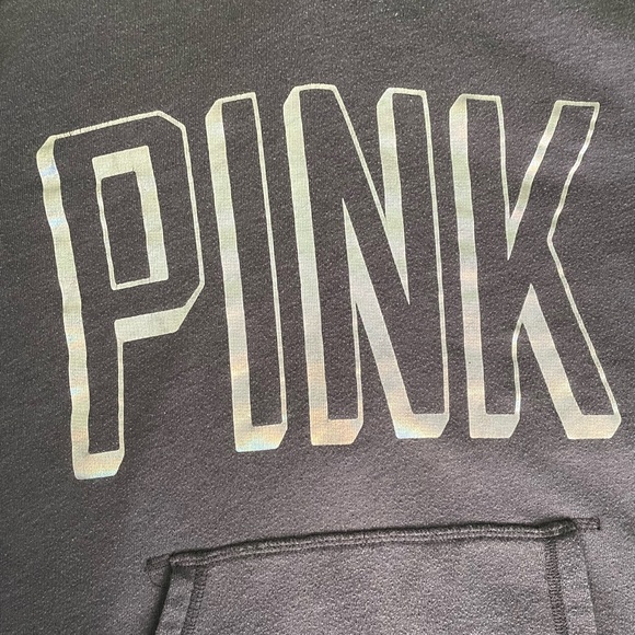 Victoria's Secret PINK‎ Gray Hoodie Size XS - Picture 9 of 9